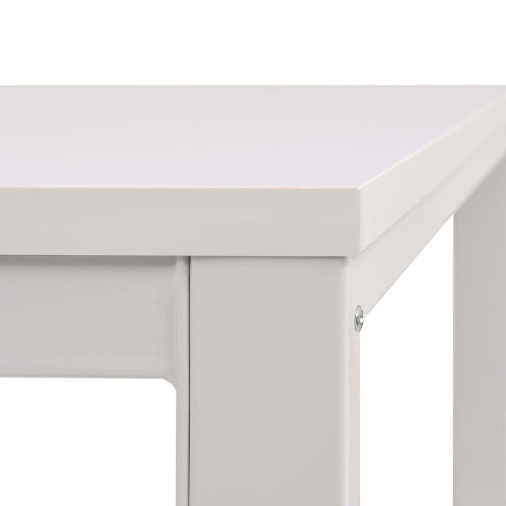 vidaXL Writing Desk 120x60x75 cm White