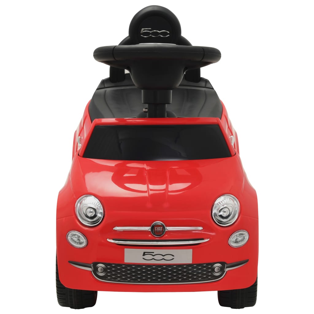 vidaXL Ride-on Car Fiat 500 Red