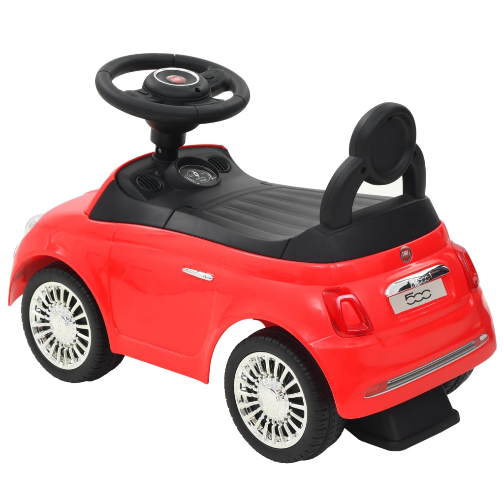 vidaXL Ride-on Car Fiat 500 Red