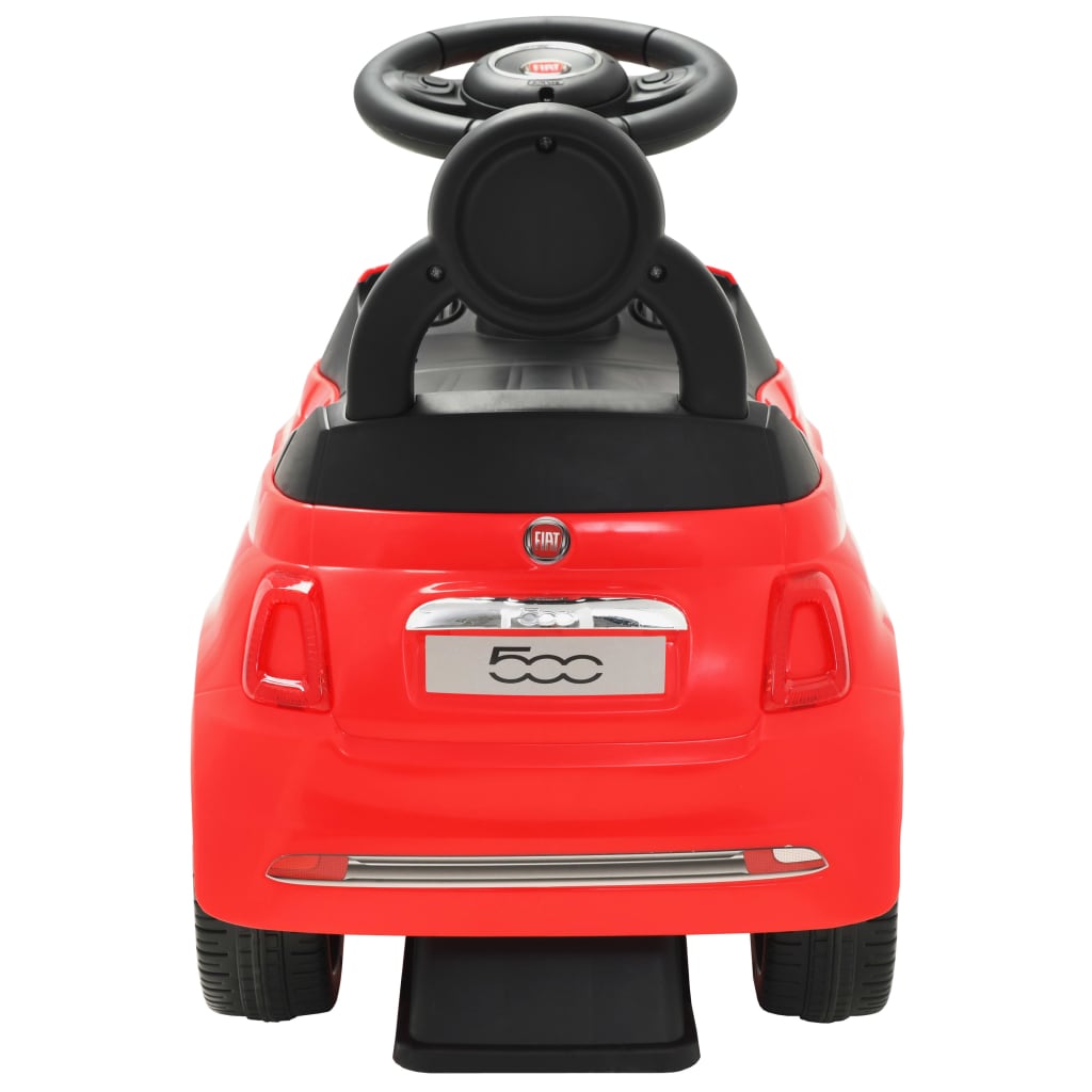 vidaXL Ride-on Car Fiat 500 Red