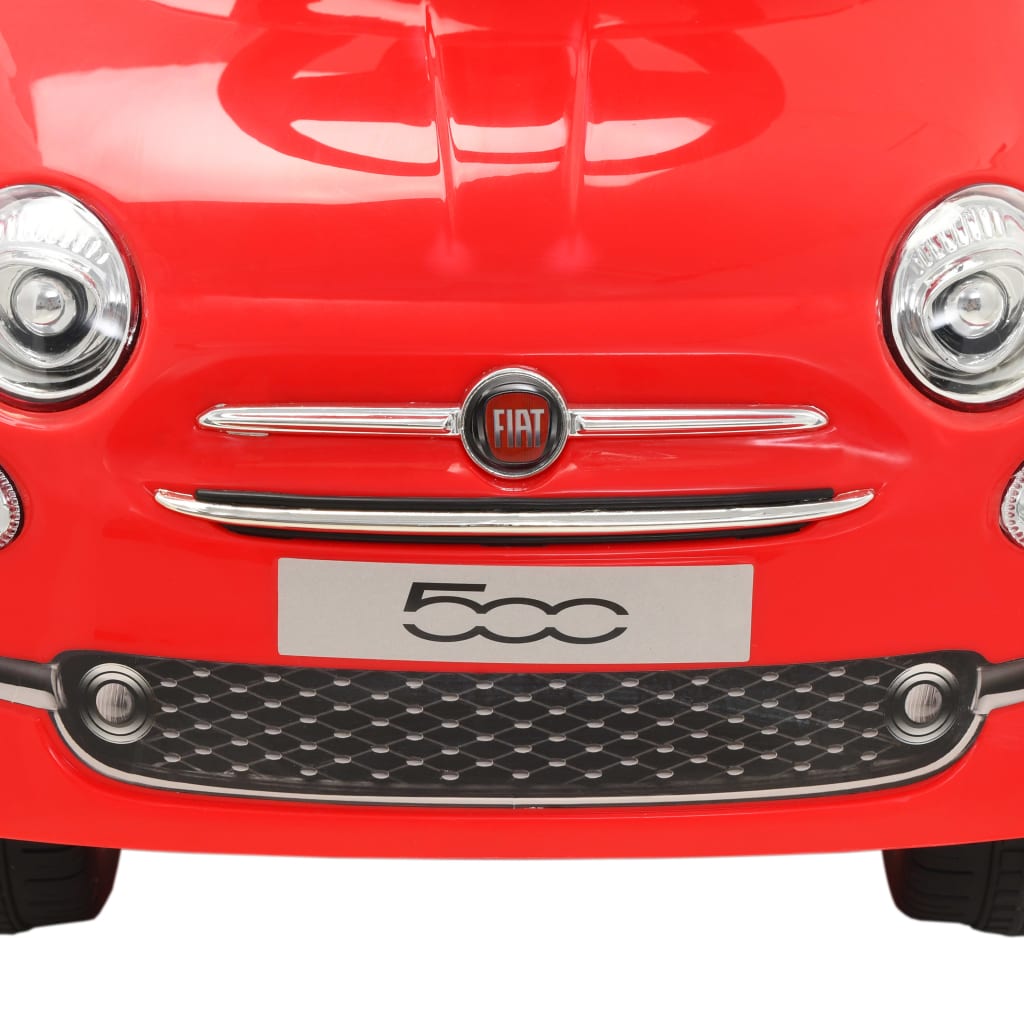 Voiture Porteuse Fiat 500 Rouge