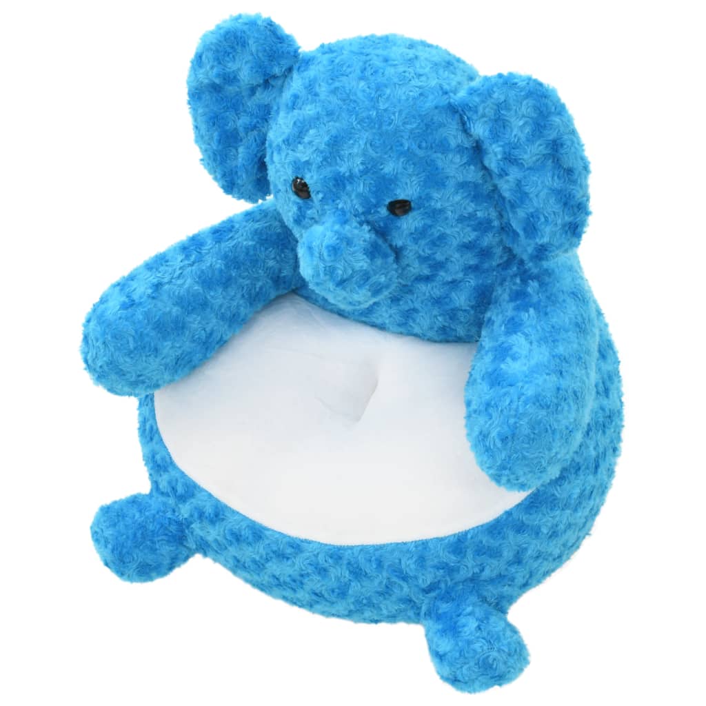 Peluche Eléphant Bleu