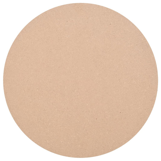 vidaXL Table Top Round MDF 800x18 mm