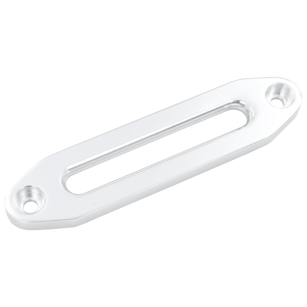 vidaXL Fairlead Silver 254 mm Aluminium for Winch