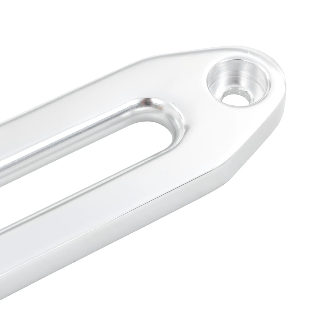 vidaXL Fairlead Silver 254 mm Aluminium for Winch