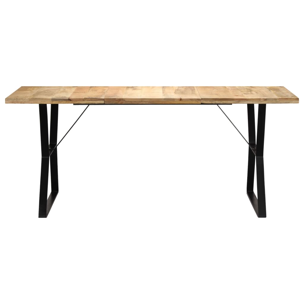 vidaXL Dining Table 180x90x76 cm Solid Mango Wood