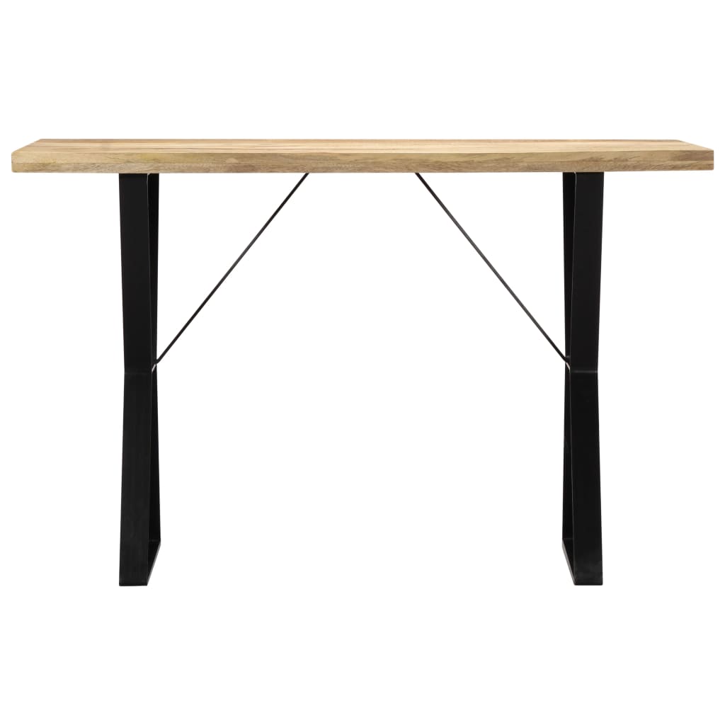 vidaXL Dining Table 120x60x76 cm Solid Mango Wood