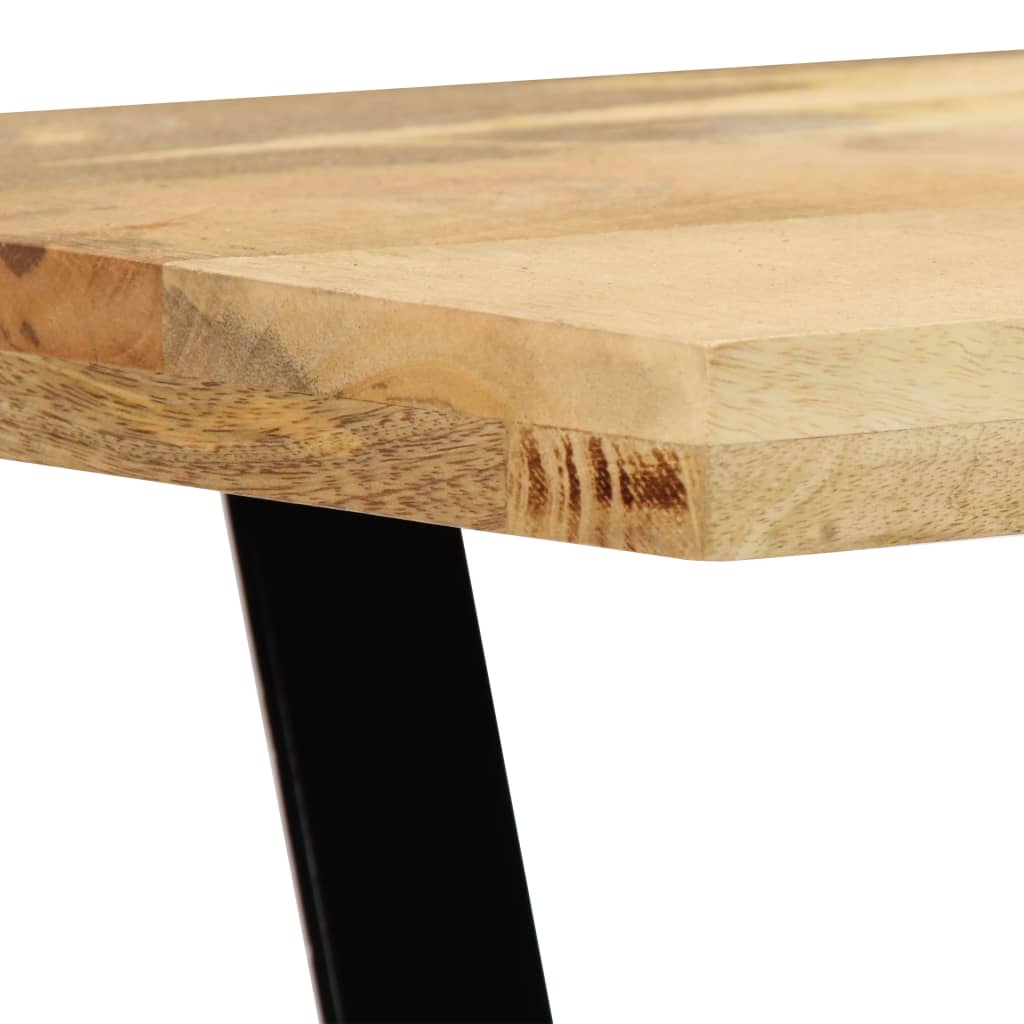 vidaXL Dining Table 120x60x76 cm Solid Mango Wood