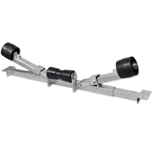 Boat Trailer Bottom Support Bracket with Keel Rollers - Upclimb Ltd