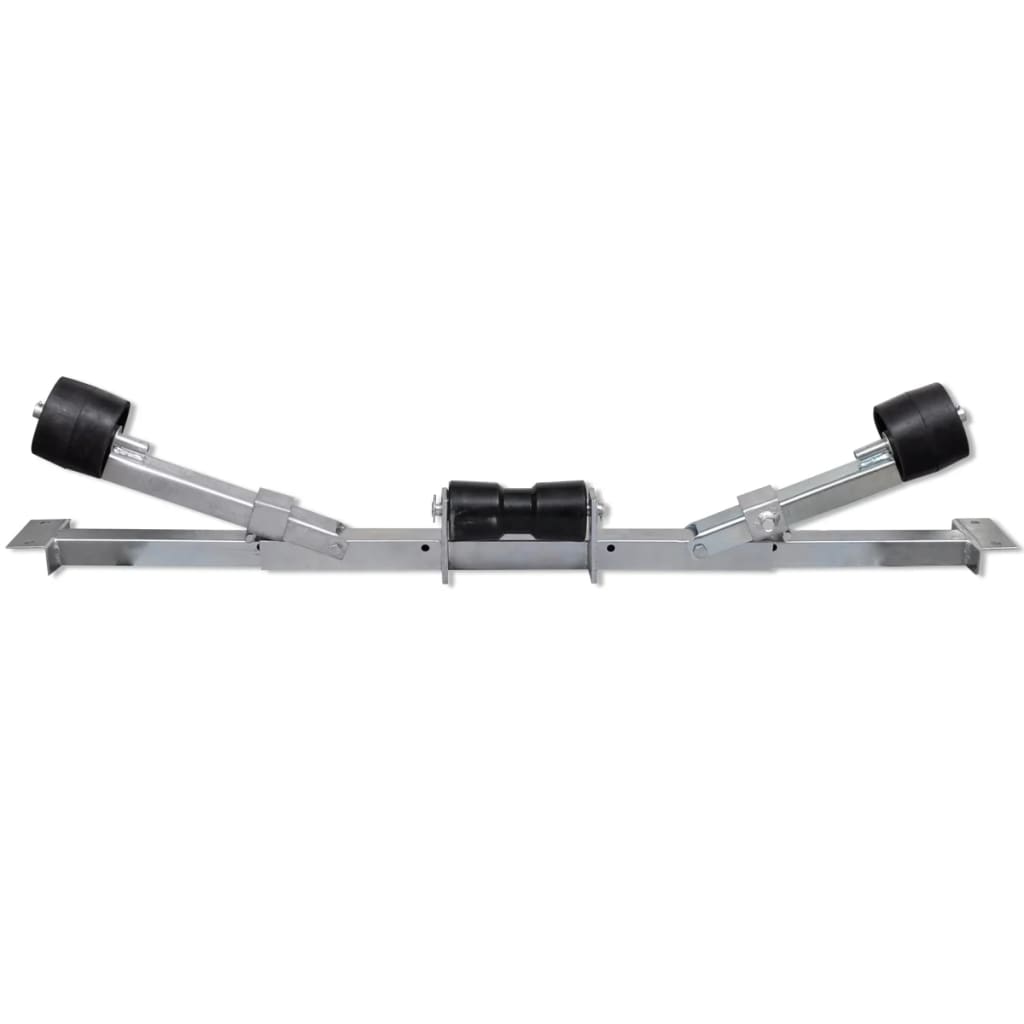 Boat Trailer Bottom Support Bracket with Keel Rollers - Upclimb Ltd