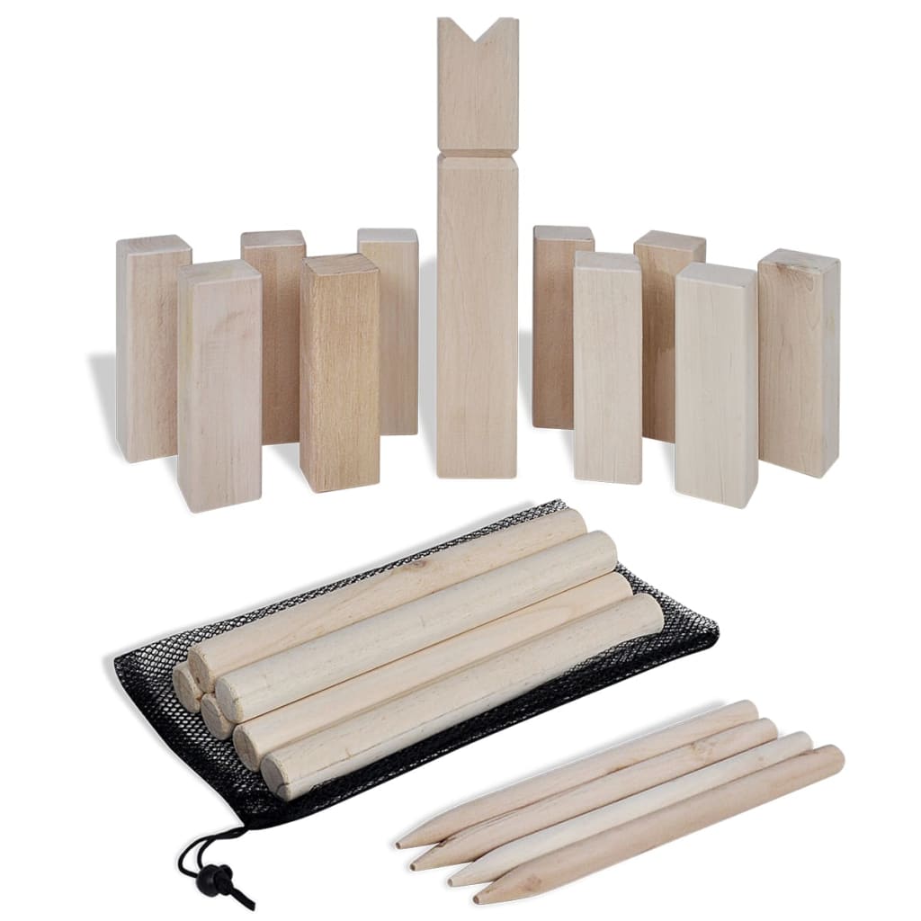 Wooden Kubb Game Set - Upclimb Ltd
