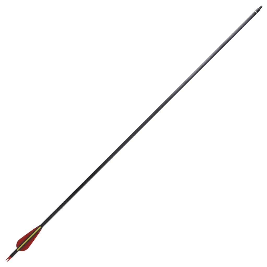 Standard Recurve Bow Arrows 30" 0.76 cm Carbon 12 pcs - Upclimb Ltd
