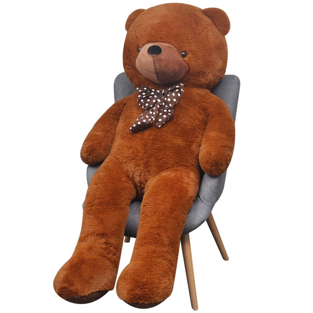 XXL Zachte Pluche Teddybeer Speelgoed Bruin 135 cm