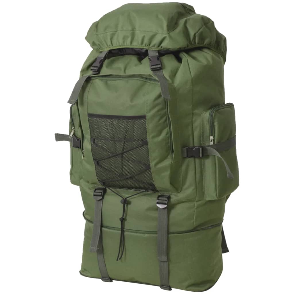 Army-Style Backpack XXL 100 L Green - Upclimb Ltd