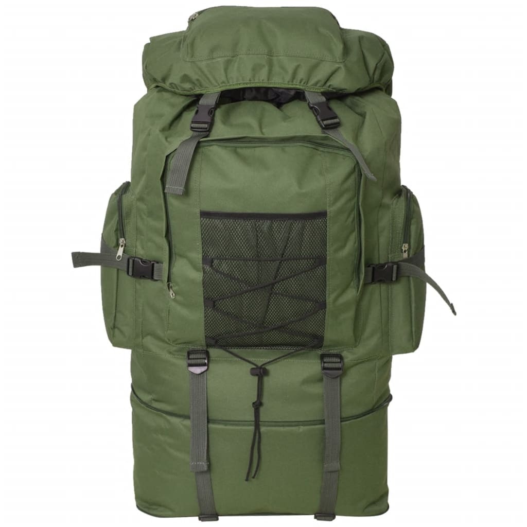 Army-Style Backpack XXL 100 L Green - Upclimb Ltd