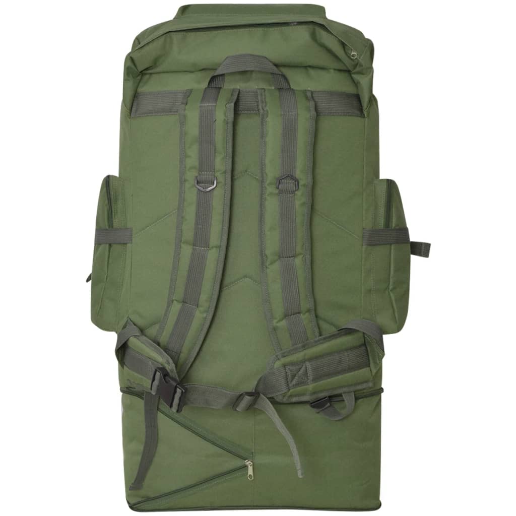 Army-Style Backpack XXL 100 L Green - Upclimb Ltd