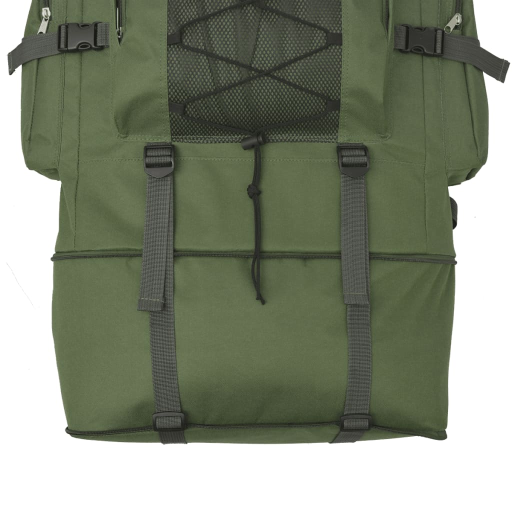 Army-Style Backpack XXL 100 L Green - Upclimb Ltd