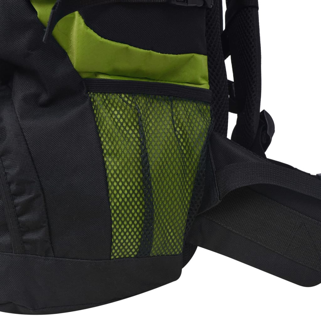 Hiking Backpack XXL 75 L Black and Green - Upclimb Ltd