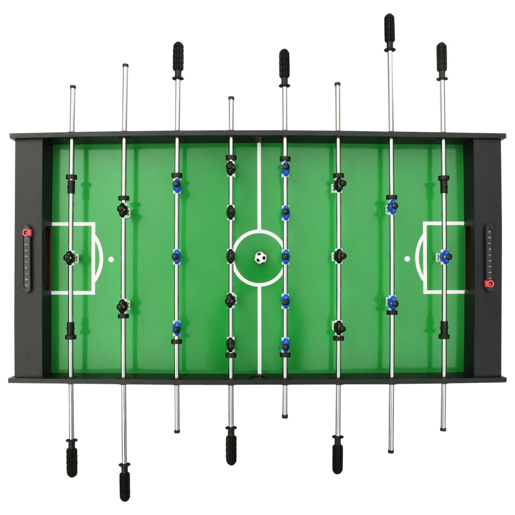 Folding Football Table 121x61x80 cm Black - Upclimb Ltd