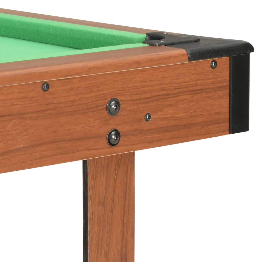 4 Feet Billiard Table 122x61x76 cm Brown - Upclimb Ltd