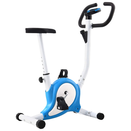 Exercise Bike with Belt Resistance Blue - Upclimb Ltd