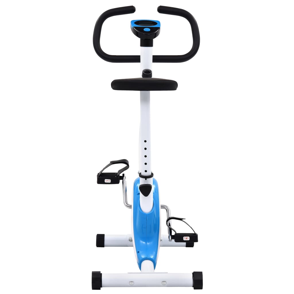 Exercise Bike with Belt Resistance Blue - Upclimb Ltd