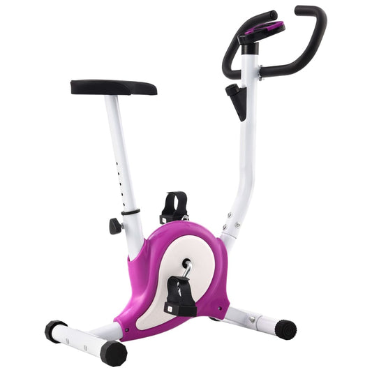 Exercise Bike with Belt Resistance Purple - Upclimb Ltd