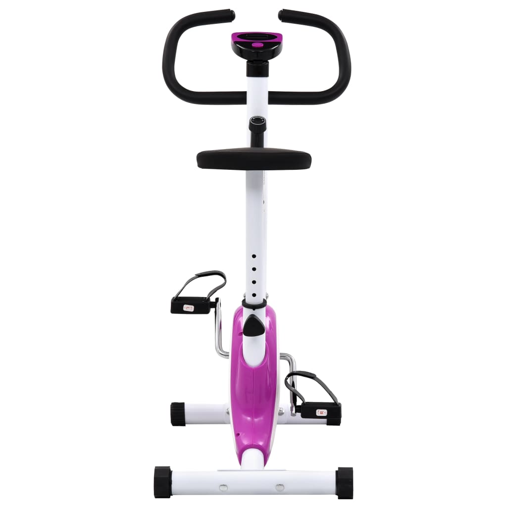 Exercise Bike with Belt Resistance Purple - Upclimb Ltd