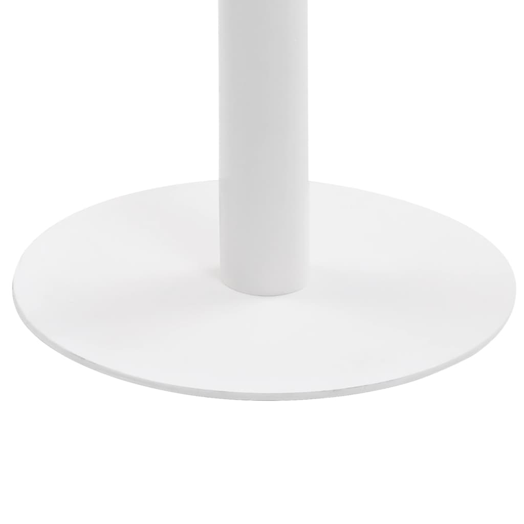 vidaXL Bistro Table Light Brown 80 cm MDF