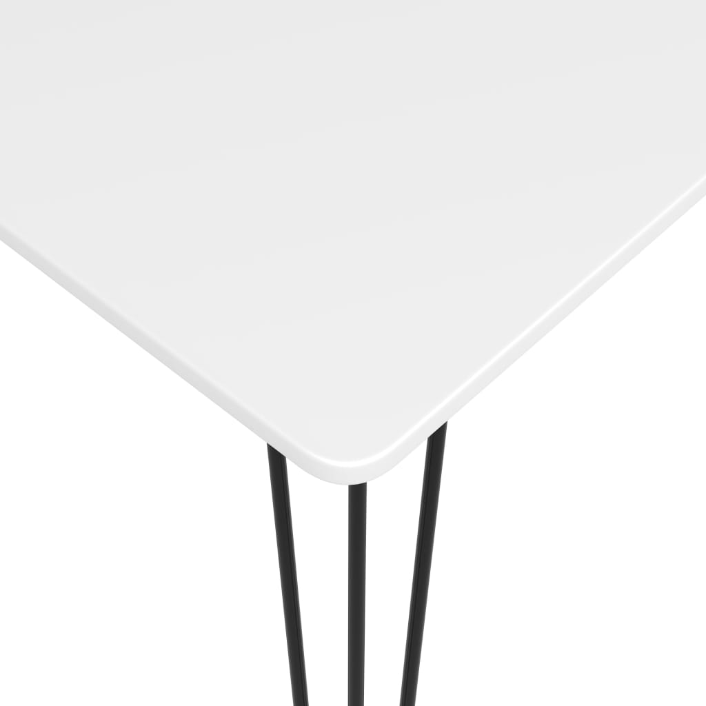 vidaXL Bar Table White 120x60x105 cm