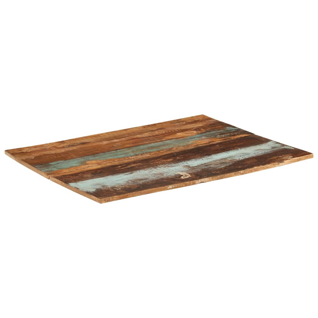 vidaXL Rectangular Table Top 70x90 cm 15-16 mm Solid Reclaimed Wood