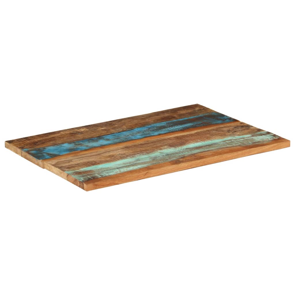 vidaXL Rectangular Table Top 60x90 cm 25-27 mm Solid Reclaimed Wood