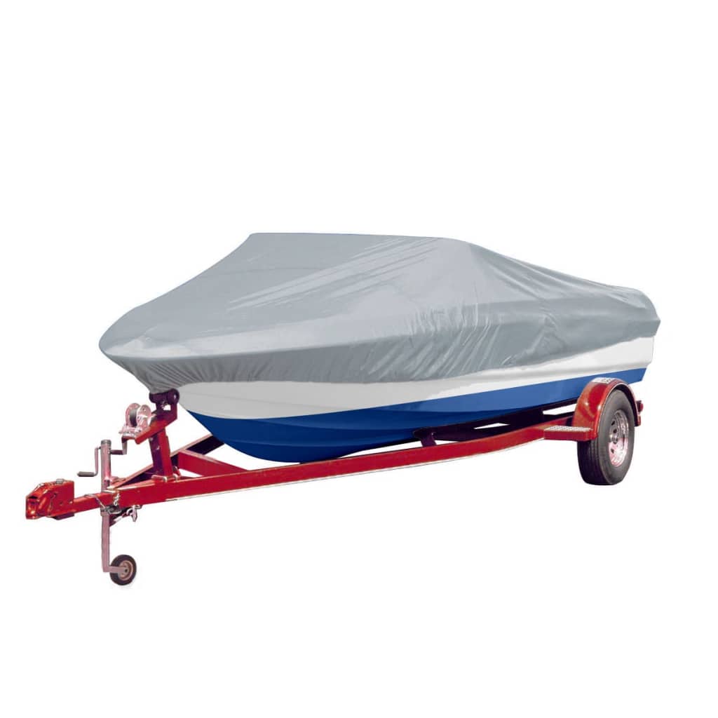 vidaXL Boat Covers 2 pcs Grey Length 427-488 cm Width 173 cm