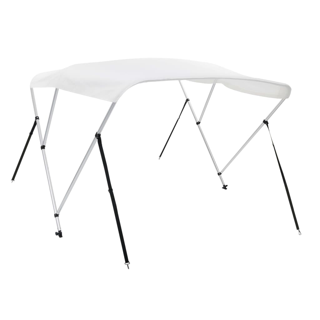 3 Bow Bimini Top White 183x180x137 cm - Upclimb Ltd