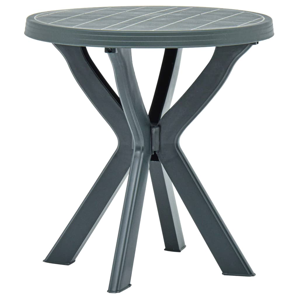 Table Bistro Verte Ø70 cm Plastique
