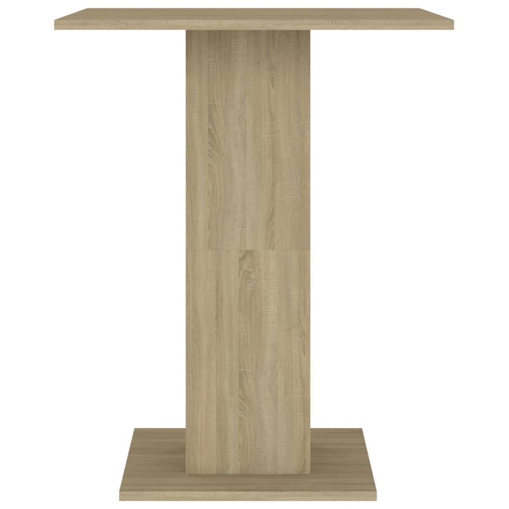 Bistrotafel Sonoma Eiken 60x60x75 cm Engineered Wood