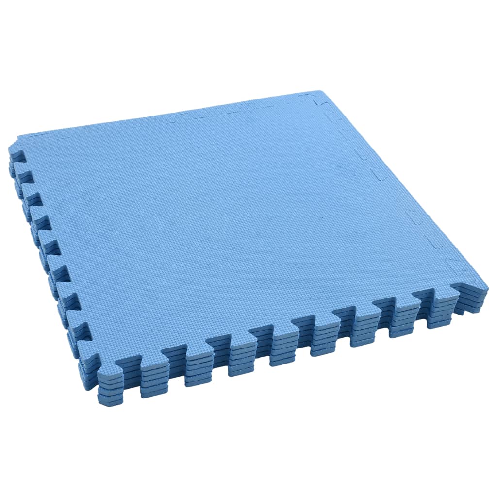 Floor Mats 6 pcs 2.16 ㎡ EVA Foam Blue - Upclimb Ltd
