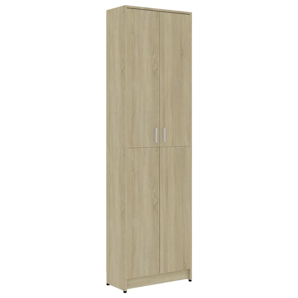 vidaXL Hallway Wardrobe Sonoma Oak 55x25x189 cm Engineered Wood