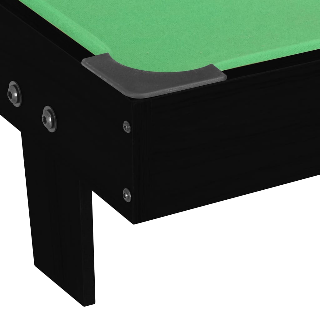 vidaXL 3 Feet Mini Pool Table 92x52x19 cm Black and Green