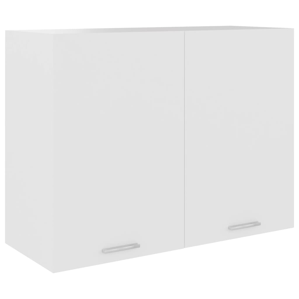 Armoire suspendue Blanc 80x31x60 cm Bois d'ingénierie