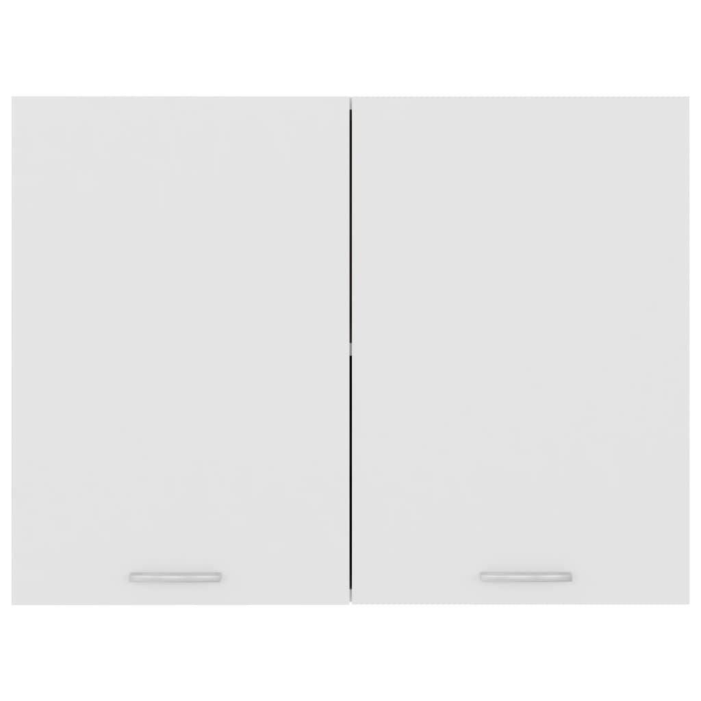 vidaXL Hanging Cabinet White 80x31x60 cm Engineered Wood