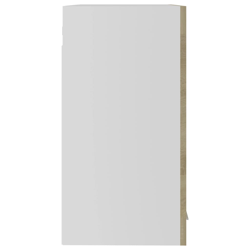 Glazen hangkast Sonoma Eiken 60x31x60 cm Engineered Wood