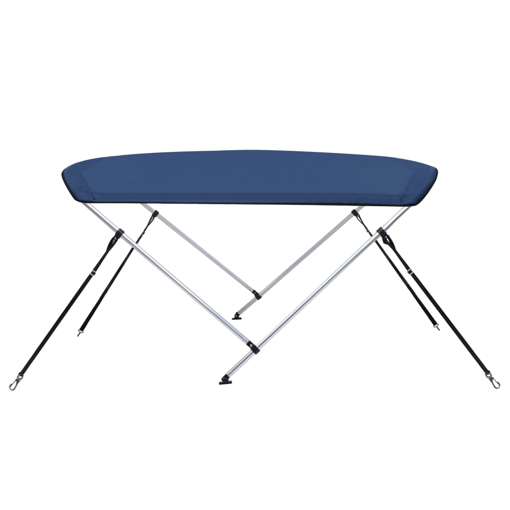 2 Bow Bimini Top Navy Blue 180x130x110 cm - Upclimb Ltd