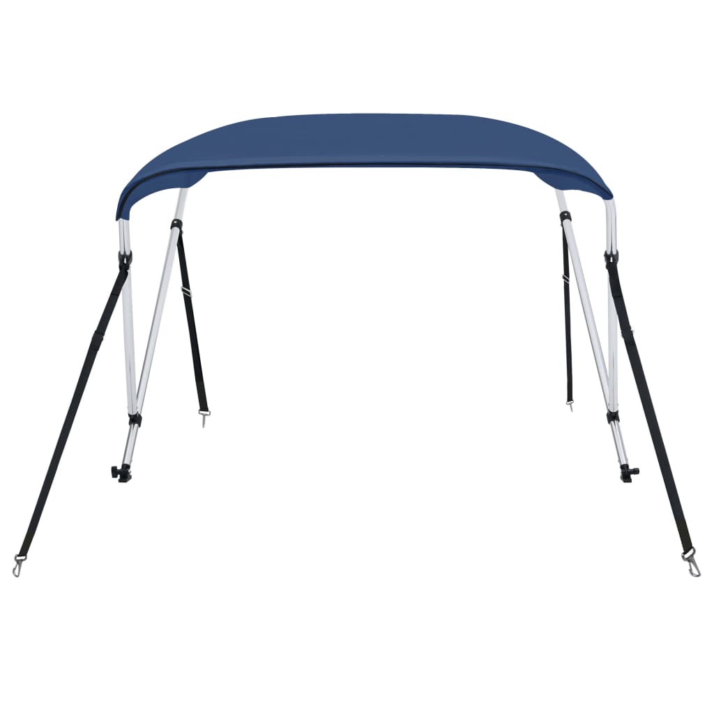 2 Bow Bimini Top Navy Blue 180x150x110 cm - Upclimb Ltd