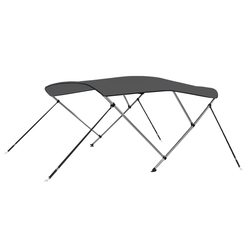 3 Bow Bimini Top Anthracite 183x140x137 cm - Upclimb Ltd