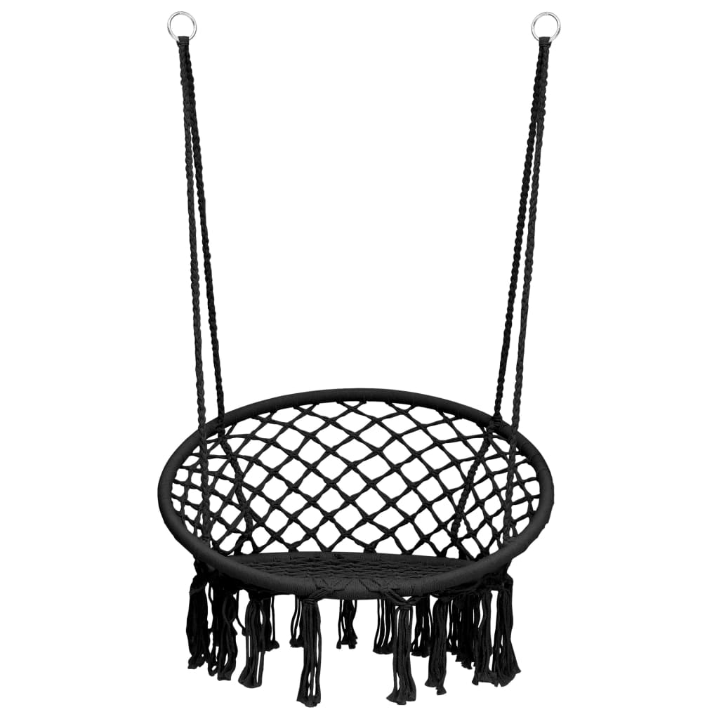 Hammock Swing Chair 80 cm Anthracite - Upclimb Ltd