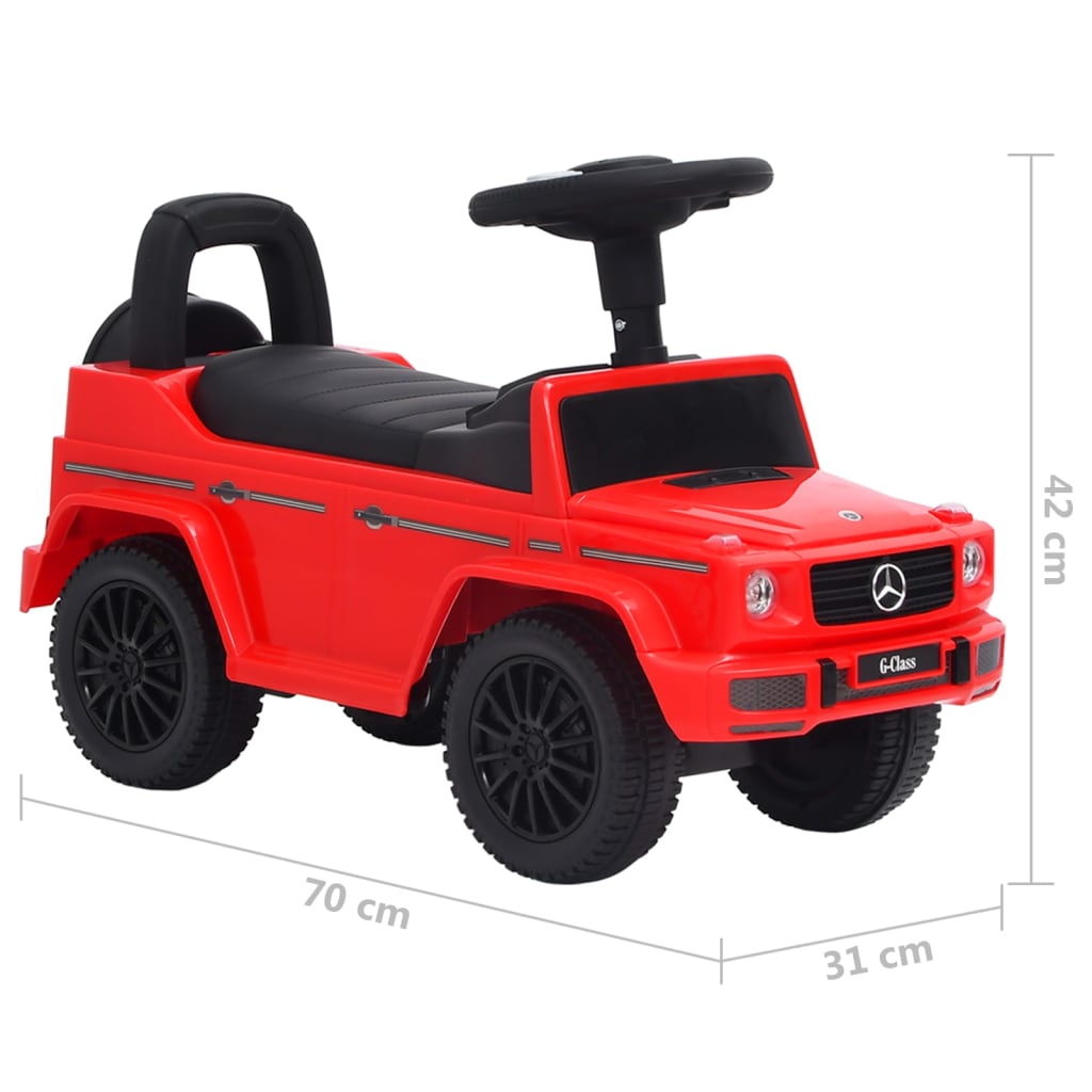 Marchepied Mercedes-Benz G63 Rouge