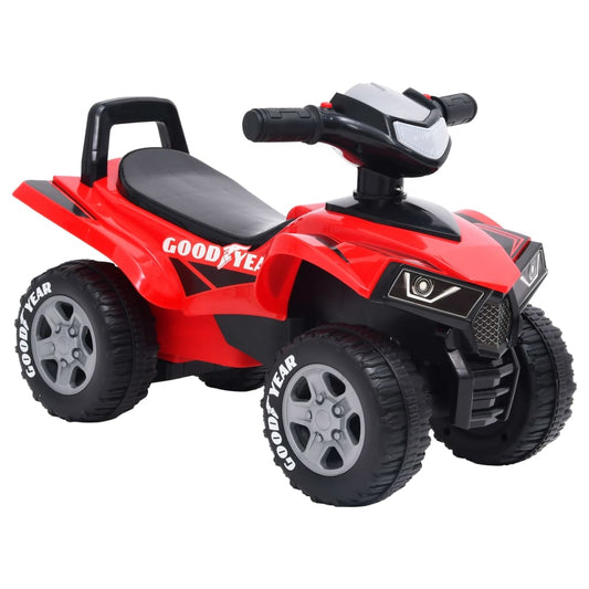 Quad à enfourcher pour enfant Good Year Rouge