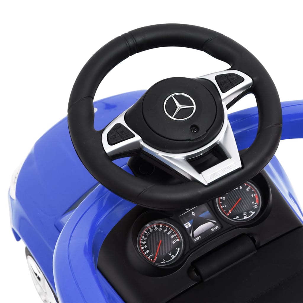 Push Walk Car Mercedes-Benz C63 Bleu