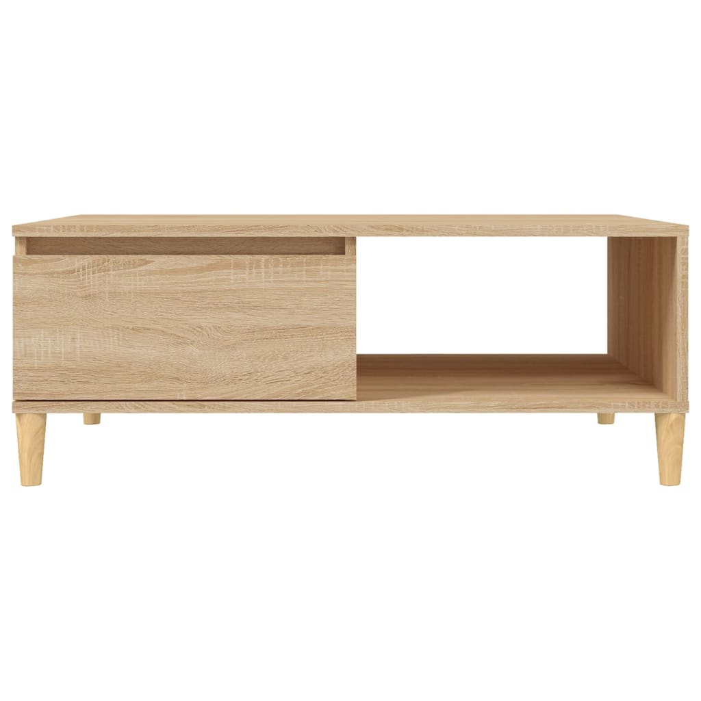 vidaXL Coffee Table Sonoma Oak 90x60x35 cm Engineered Wood